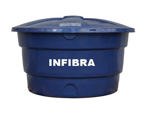 Caixa D´Água 500L Infibra Permatex Com Tampa - Polietileno