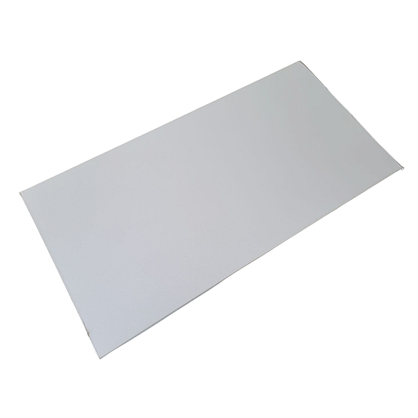 Forro Removível Gesso c/ película PVC Liso 618 x 1243 x 8mm (8pç)
