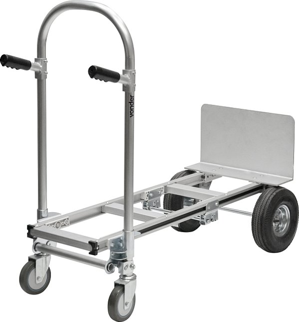 Carrinho para Carga 2 em 1 (L e Plataforma) 150kg/300kg