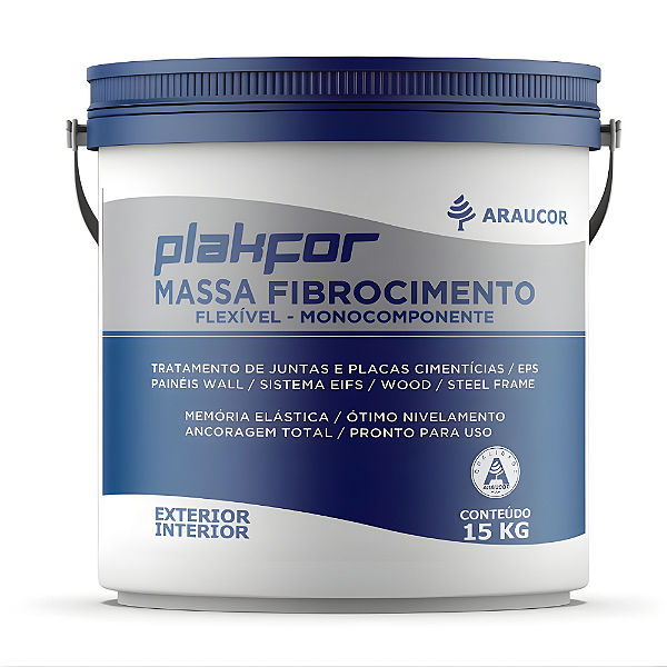 Massa Fibrocimento Plakfor 15kg