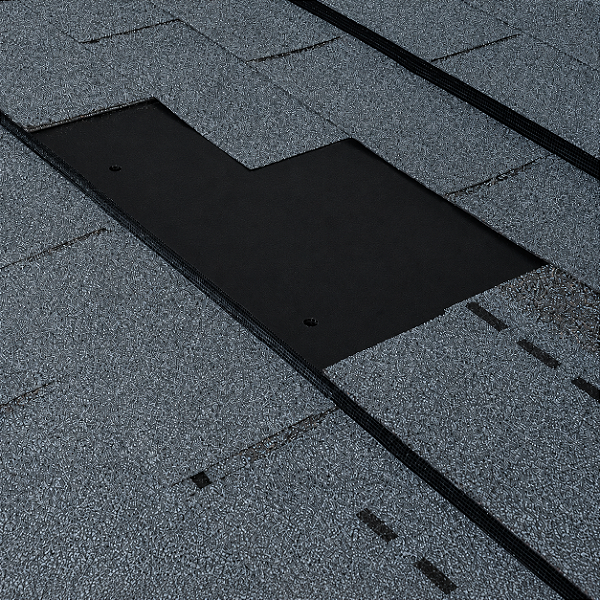 Ventilação Inflow para Entrada de Ar em Telhado Shingle
