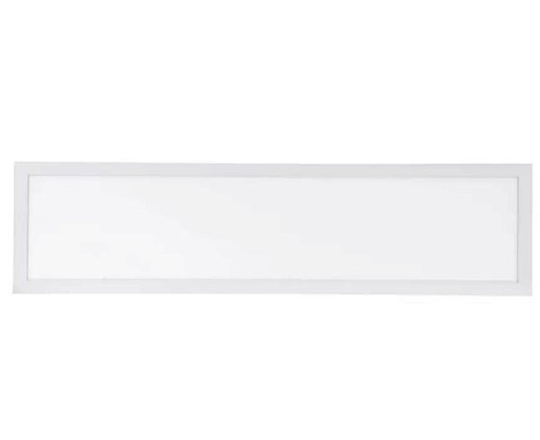 Luminária Painel Plafon Smart Led 48w Embutir 120cm X 30cm Branco Frio 6500K