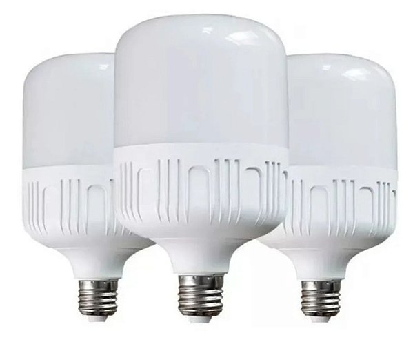 Lâmpada Led Bulbo Alta Potência 30w E27  Luz Branca Frio 6500K-ATP