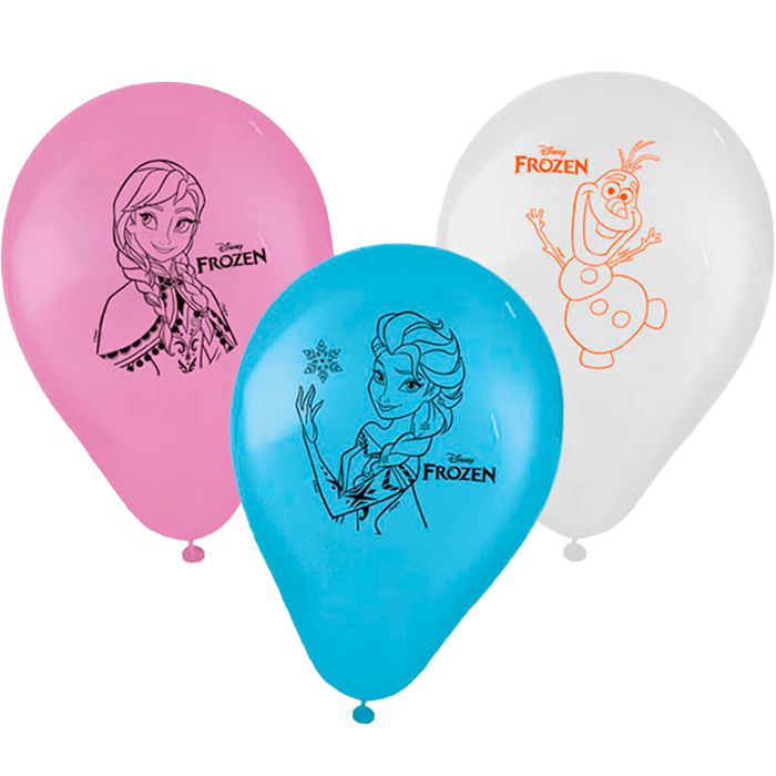 25 Bexigas Balão Frozen 9'' Festa de Aniversário