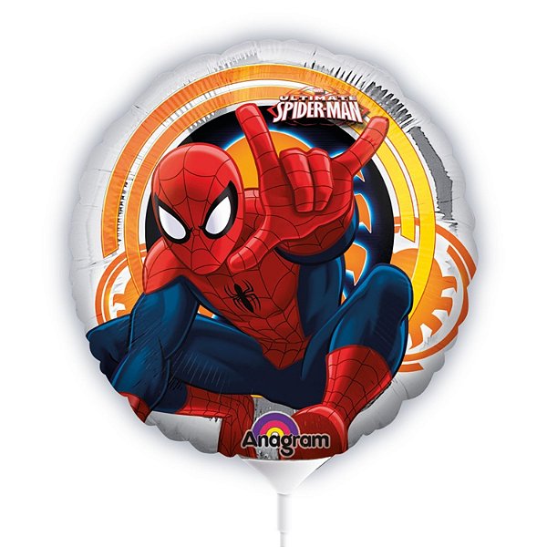 Balão Personalizado Metalizado Homem Aranha Festa De Aniversário