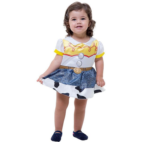 Body Jessie Toy Story Bebê Infantil Tamanho de 1 a 2 Anos