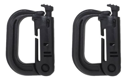 Mosquetão Chaveiro Tático Multifuncional Camping D-ring Tag