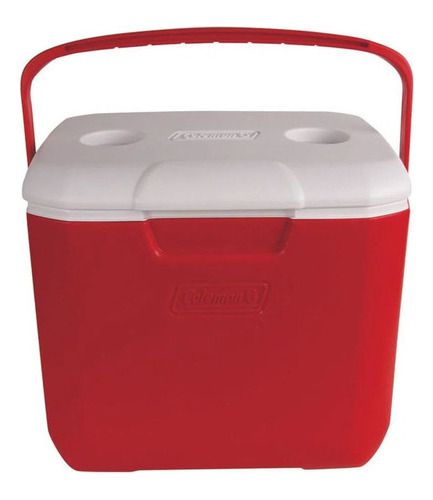 Caixa Térmica Cooler 30qt 28,3 Litros Vermelho - Coleman