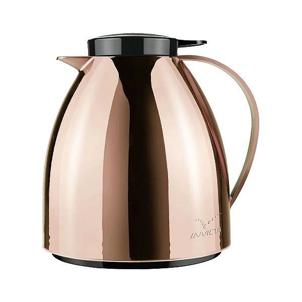 Garrafa Térmica Bule Viena Baby 400ml Metalizado French Gold - Invicta