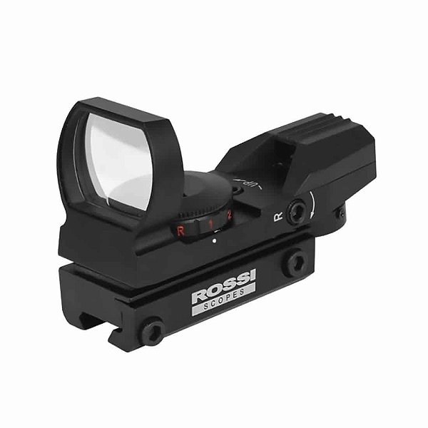 Mira Holográfica Red Dot Multi Reticulos Mount 7/8 - Rossi
