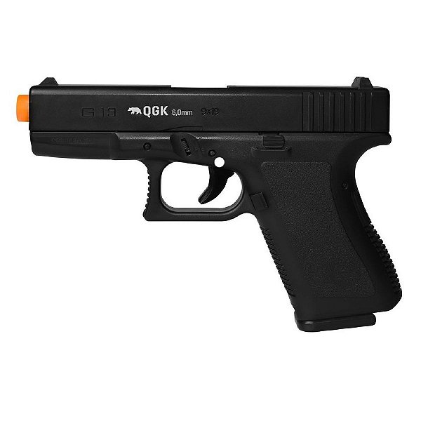 Pistola de Airsoft Spring S92 6mm M92 - QGK + BBs + Alvos