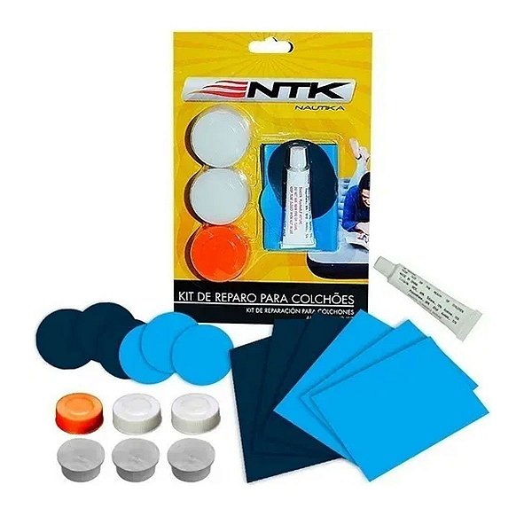 Kit Reparo Para Colchao Inflável - Nautika