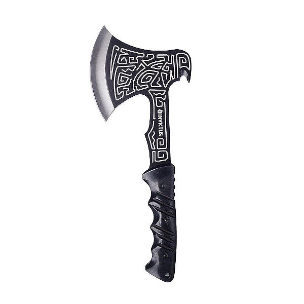 Machado Bjorn Texturizado Aço Inox Full Tang Corta Cinto - Invictus