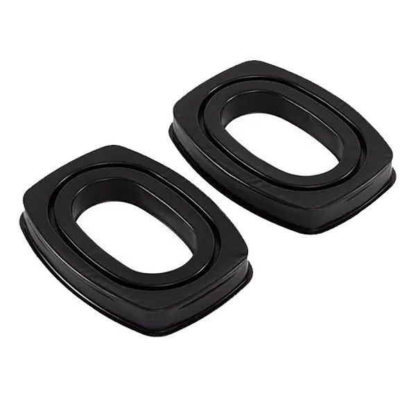 Almofada Para Abafador De Ruído Externa Em Gel Preta 40g
