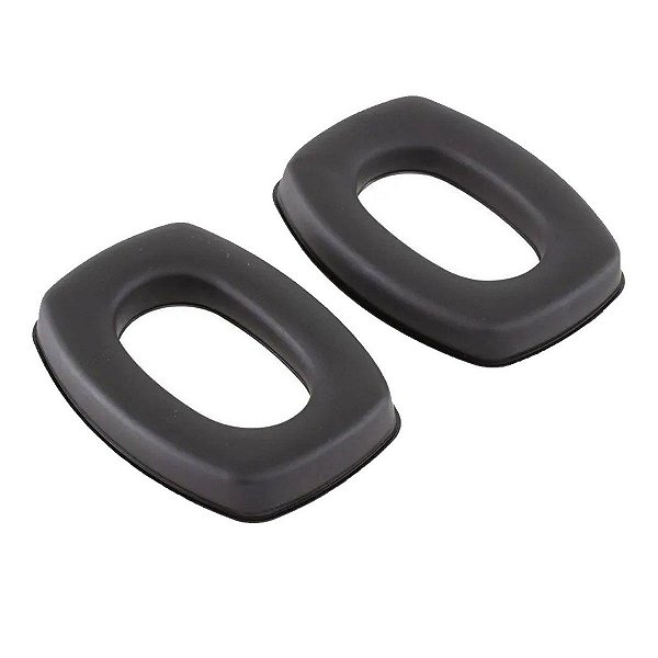 Almofada Para Abafador De Ruido Externa Em Espuma Preto 15g