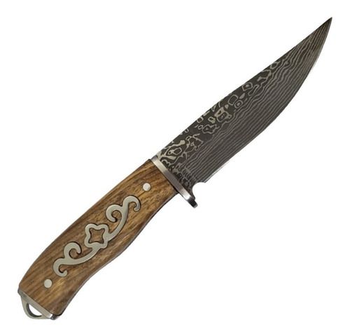 Faca Full Tang Spartan 20cm Cabo Madeira C/ Bainha