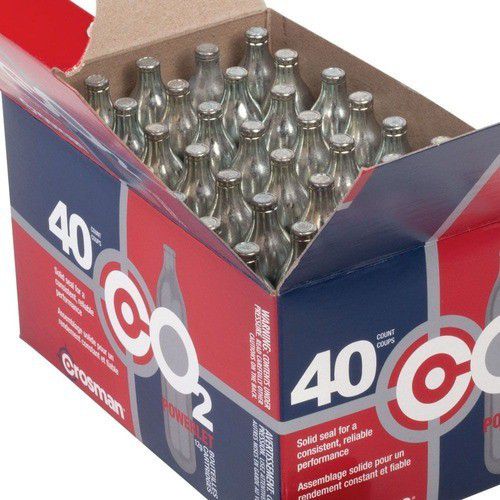 Kit Gas Co2 40 Cartuchos 12g - Crosman