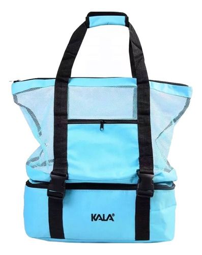 Bolsa Mala Térmica Sintética 2em1 Azul 35l - Kala