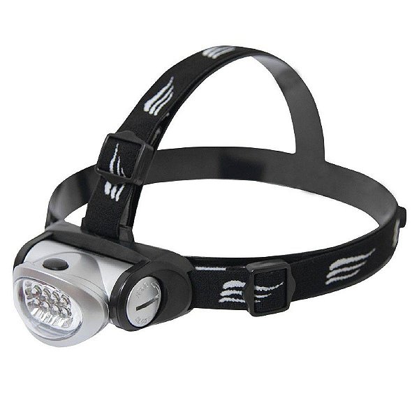 Lanterna de Cabeça Turbo 8 Leds Nautika