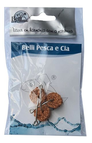 Anzol Com Racao Artificial Cortiça N° 9 - Pacote Com 3 Un
