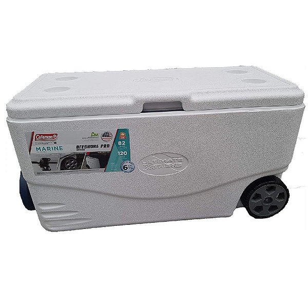 Caixa Térmica 82qt 77,6l Marine Xtreme Com Rodas - Coleman