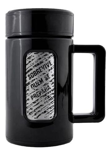 Caneca Térmica Invictus Mugla 430ml Camping Original