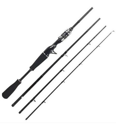 Vara Carretilha Durendal 17C 5,8 4 Partes Im7 - Pesca Brasil