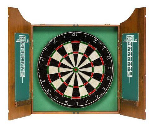 Gabinete Madeira Jogo 6 Dardos Profissional Rossi Premium
