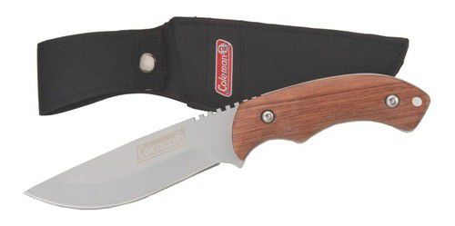 Faca Fixed Blade Aço Inox - Coleman