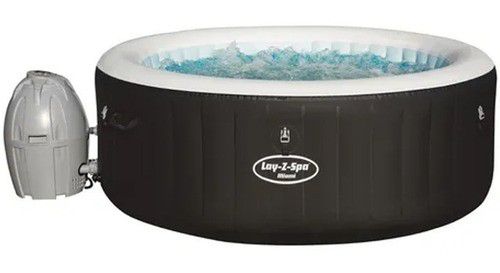 Banheira Ofurô Inflável Lay-z-spa Bestway Miami Premium 669