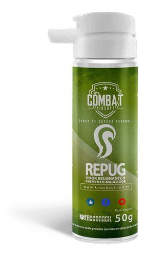 Spray De Defesa Pessoal Repug 50g - Combat
