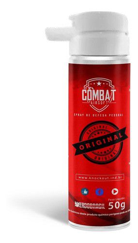 Spray De Defesa Pessoal Original 50g - Combat