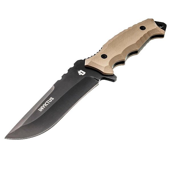 Faca Tatica Force Coyote Com Bainha - Invictus