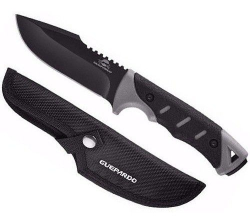 Faca Tatica Hunter Aço Inox 420 C/ Bainha - Guepardo
