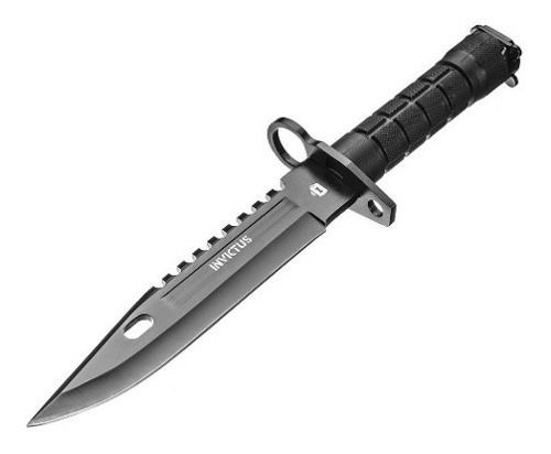 Faca Tática Explorer Black Sobrevivência Militar - Invictus