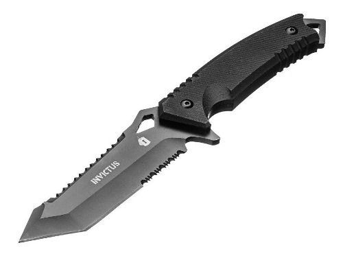Faca Tática Bold Aço Inox Sistema Molle Full Tang - Invictus