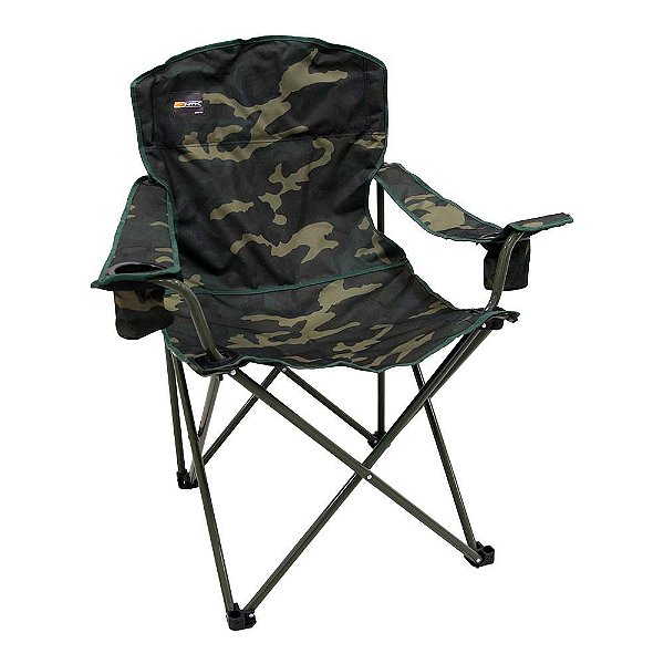 Cadeira Pandera Camuflado C/ 2 Porta Copos - NTK