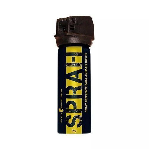 Spray de Defesa Pessoal Repelente de Animais Sprah 40g - Poly Defensor