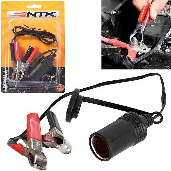 Adaptador 12v Ntk Carro Barco Lancha Lanterna