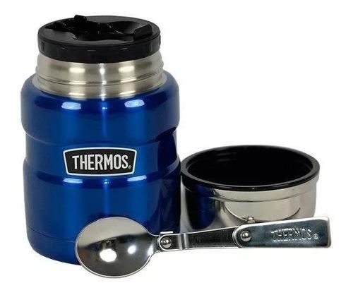Pote Térmico 470ml Everest Azul Thermos