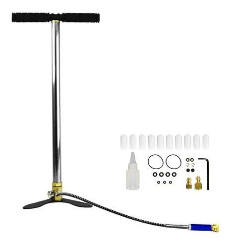 Bomba Manual Fixxar Inox Para Encher Pcp 300 Bar Fix-162