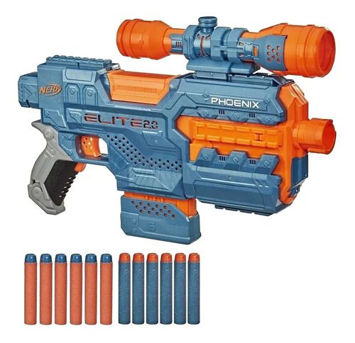 Lançador Nerf Eletrico Phoenix Cs-6 Elite 2.0 - Hasbro