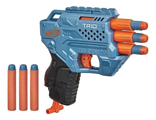 Lançador Nerf Elite 2.0 Triad Trio Td-3 Com 6 Dardos - Hasbro