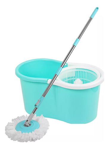 Balde Spin Mop Com Esfregão e Centrifugador 4 Litros - Kala