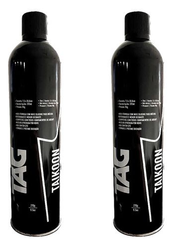2 Refil Cartucho Green Gas Taikoon Airsoft - NTK