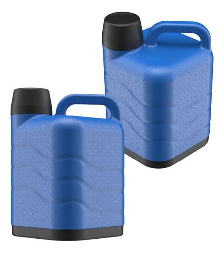 Combo 2 Garrafões Térmicos 5 Litros Invicta Pro Incess Blue
