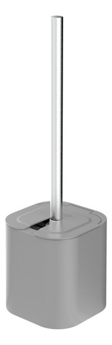 Escova Sanitária De Piso Com Suporte Banheiro Dual Ou Cinza