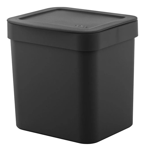Lixeira Para Pia Trium 4,7L Preto