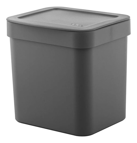 Lixeira Para Pia Trium 4,7L Chumbo OU