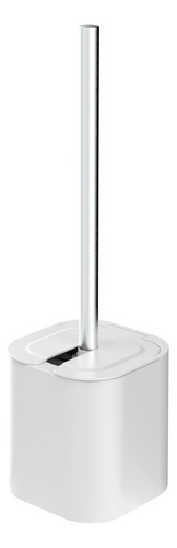 Escova Sanitária De Piso Para Toalete Banheiro Dual Branco